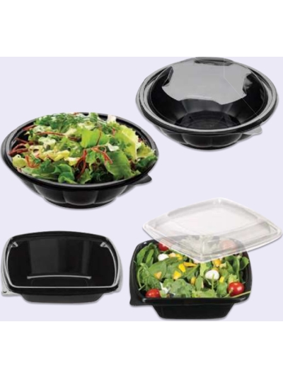 SALAD PLASTIC BOWLS ETC